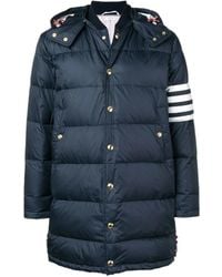 Thom Browne - 4-Bar Matte Nylon Coat - Lyst