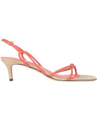 Isabel Marant - Round Toe Slingback Sandals - Lyst