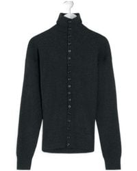 Lemaire - Buttoned Fitted Cardigan - Lyst