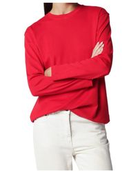 Flore Flore - Maggie Organic Cotton Long-Sleeve Top - Lyst