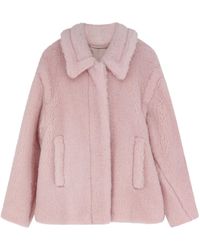 Max Mara - Fuggito Button-Up Coat - Lyst