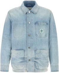 Closed - Logo-Patch Denim Jacket - Lyst