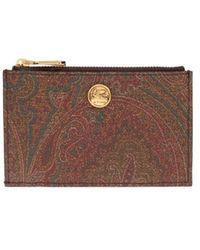 Etro - Pegaso Plaque Card Holder - Lyst