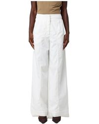 Max Mara - Side Pocket Casual Pants - Lyst