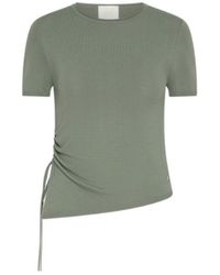 Marella - Asymmetrical Drawstring Sweater - Lyst