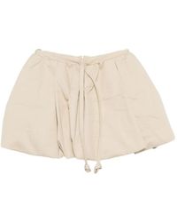 Patou - Bow-Detail Bubble-Hem Skirt - Lyst