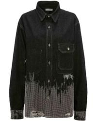 JW Anderson - Jw Anderson Studded Collared Button-Up Jacket - Lyst