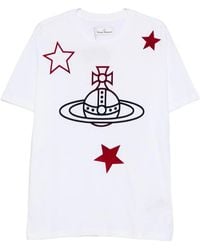 Vivienne Westwood - Orb And Stars Classic T-Shirt - Lyst