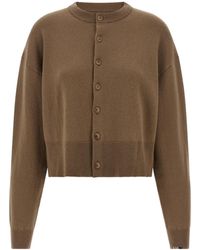 Extreme Cashmere - Chou Cropped Cardigan - Lyst