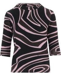 PUCCI - Pucci Labirinto Open-Back Knitted Top - Lyst