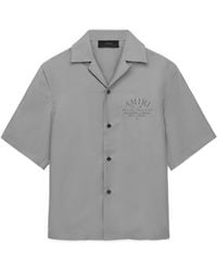 Amiri - Logo Printed Short-Sleeved Shirt - Lyst