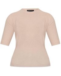 Fabiana Filippi - Sequin Embellished Knitted Jumper - Lyst