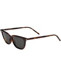 Saint Laurent - Sulpine Geometric-Frame Sunglasses - Lyst