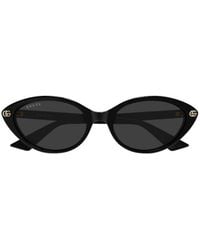Gucci - Eyewear Cat Eye Frame Sunglasses - Lyst