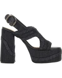 Castañer - Castañer Francina Platform Heeled Sandals - Lyst