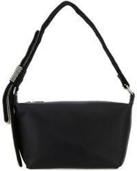 Kara - Embellished Bow Zipped Shoulder Bag - Lyst