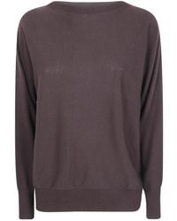 D.exterior - Crew-Neck Knit Sweater - Lyst