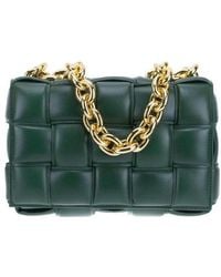 Bottega Veneta - Interwoven-Design Shoulder Bag - Lyst