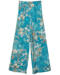 forte_forte - Patterned Casual Trousers - Lyst