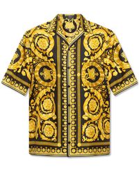 Versace - Baroque '92 Silk Vacation Shirt - Lyst