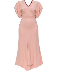 Victoria Beckham - Midi Dresses - Lyst