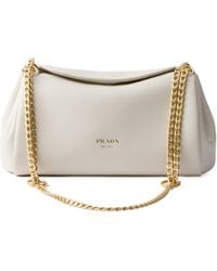 Prada - Chain-Linked Shoulder Bag - Lyst