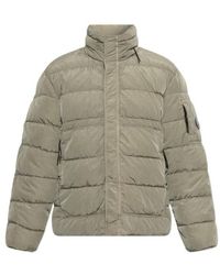 C.P. Company - Quilted-Finish Padded Jacket - Lyst