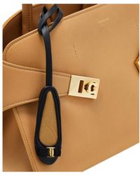 Ferragamo - Ferragamo Grosgrain Bow Embellished Charm - Lyst