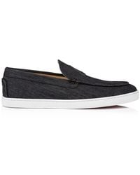 Christian Louboutin - Varsiboat Slip-On Boat Shoes - Lyst
