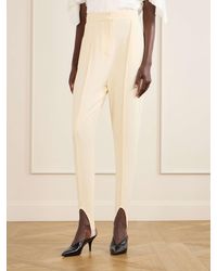 Stella McCartney - Tapered-Fit Stirrup Trousers - Lyst