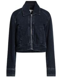 Rag & Bone - Dark Denim Jacket - Lyst
