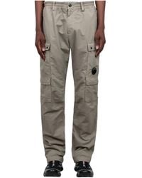 C.P. Company - Casual Pants With Belt Loops - Lyst
