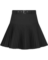 Dior - Pleated Miniskirt - Lyst