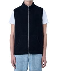 Rier - High-Necked Zip-Up Vest - Lyst