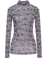 Isabel Marant - Floral-Patterned T-Shirt - Lyst
