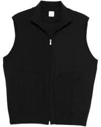 Eleventy - Zipped Gilet - Lyst
