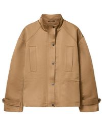 AllSaints - Luellah Stand-Collar Jacket - Lyst