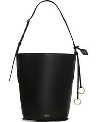 Alaïa - Alaïa Hip Small Bucket Bag - Lyst