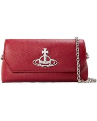 Vivienne Westwood - Solid Color Casual Shoulder Bag - Lyst
