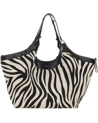 Gianni Chiarini - Large Dua Zebra-Print Tote Bag - Lyst
