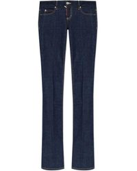 DSquared² - Straight-Leg Slim-Fit Jeans - Lyst