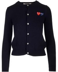 COMME DES GARÇONS PLAY - Cardigans - Lyst