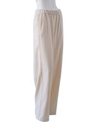Herno - Regular Fit Wide Leg Pants - Lyst