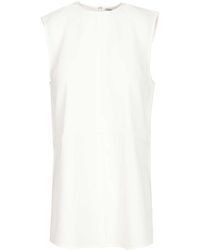 TOTEME - Totême Crewneck Sleeveless Top - Lyst