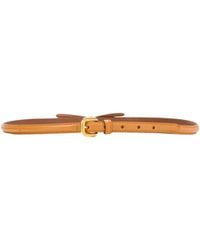 Prada - Bow-Detail Buckle Belt - Lyst