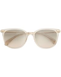 Moncler - Korra Oval Sunglasses - Lyst