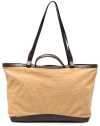Dries Van Noten - Neutrals Tote Bags - Lyst