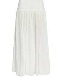 Rohe - High-Waist Pleated Skirt - Lyst