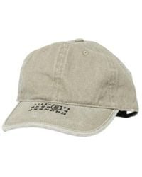 MM6 by Maison Margiela - Curved Peak Baseball Cap - Lyst