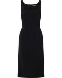 Dolce & Gabbana - Cady Midi Dress - Lyst